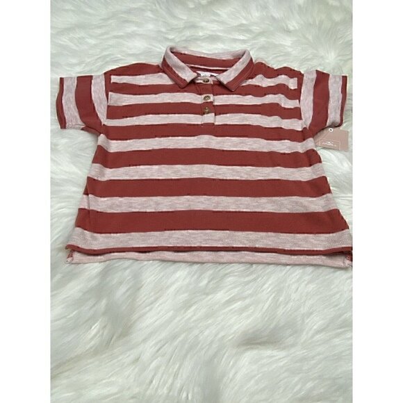 O'NEILL Girls Small Collared Top Striped GB GIRLS Corduroy Skirt Outfit Rust - Picture 4 of 12